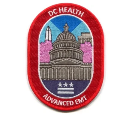 DC District of Columbia AEMT Advanced Medical Technician Shoulder Patch