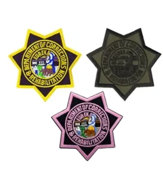 CA California DOCR Patch Badge Collector Pack