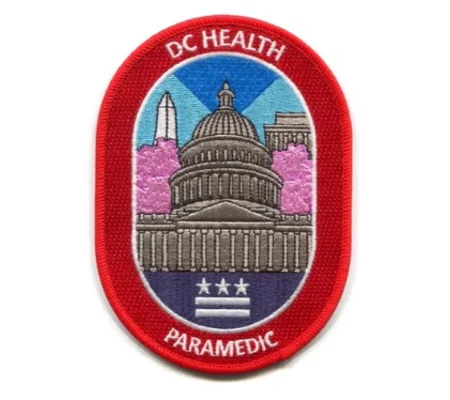 DC District of Columbia EMT Paramedic Shoulder Patch