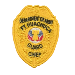 AZ Arizona State Department of Army Fort Huachuca Guard