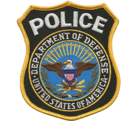 DOD Department of Defense Police Shoulder Patch