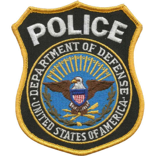 DOD Department of Defense Police Shoulder Patch