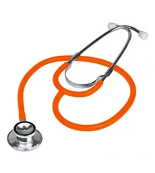 First Aid Dual Head Stethoscope Orange