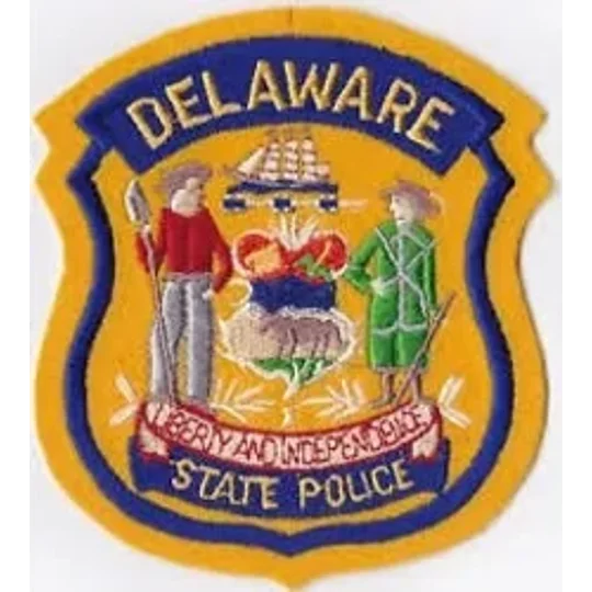DE Delaware State Police Shoulder Patch