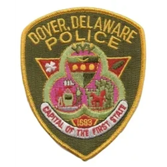DE Delaware State Dover Police Shoulder Patch