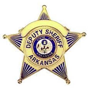 Arkansas Deputy Sheriff Officer Breast Badge Gold