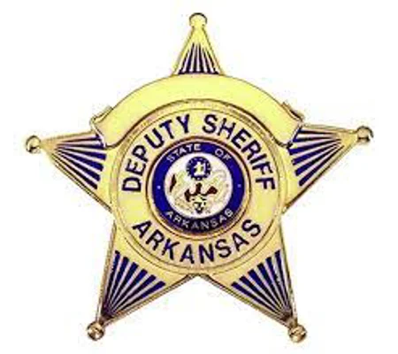 Arkansas Deputy Sheriff Officer Breast Badge Gold