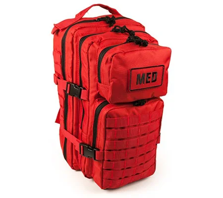 Tactical Medical Trauma Backpack 30L Red