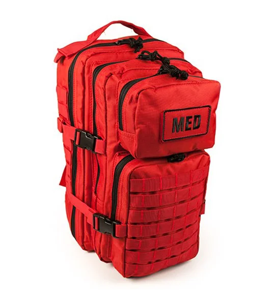 Tactical Medical Trauma Backpack 30L Red