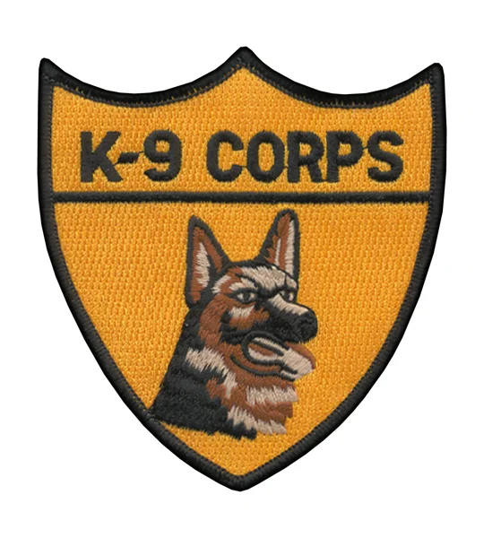 K9 Unit Dog Shoulder Patch Corps