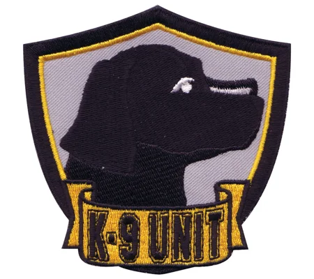 K9 Unit Dog Shoulder Patch Black Lab