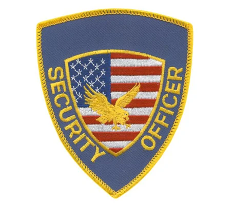 Eagle Center USA Flag Shoulder Patch Security Officer