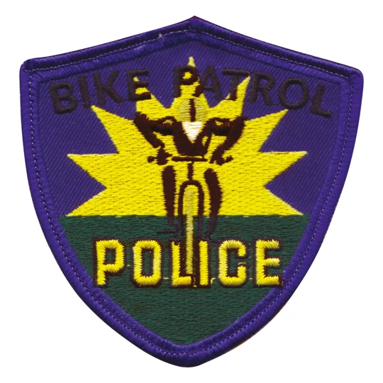 Police Shoulder Patch Bike Patrol Officer