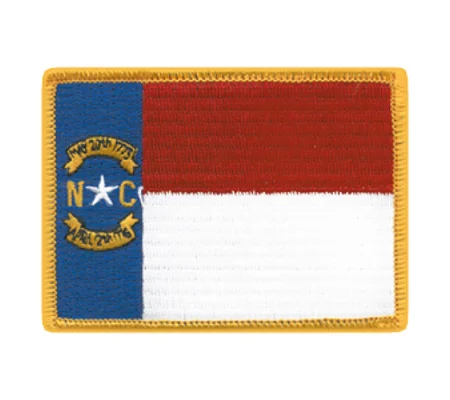 NC North Carolina State Flag Patch