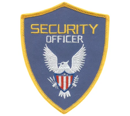 Eagle Center Shoulder Patch Security Officer