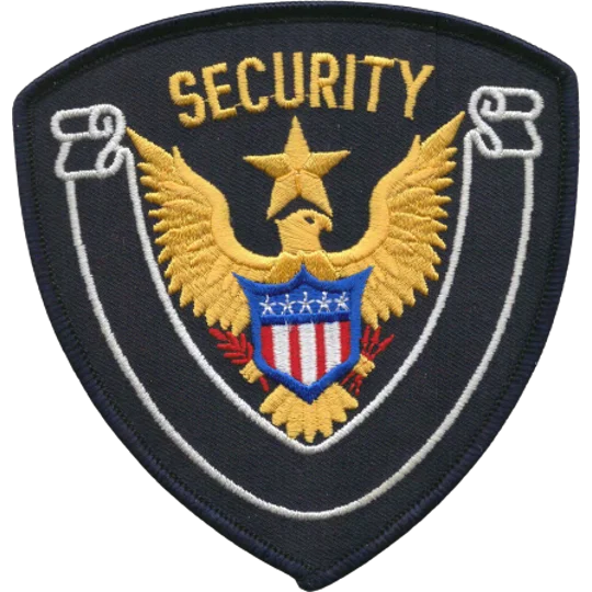 Eagle Center Star Shoulder Patch Security Officer Midnight - Midnight