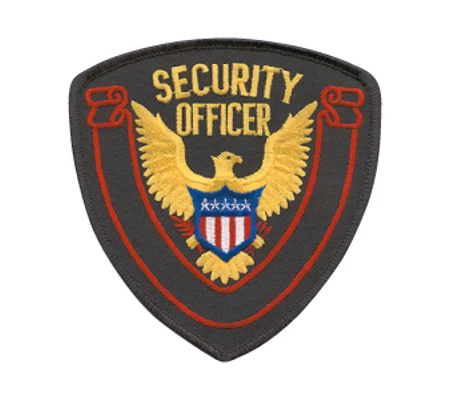 Eagle Center Shoulder Patch Security Officer Midnight - Midnight