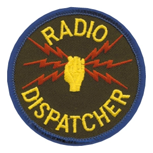 Radio Dispatcher Shoulder Patch