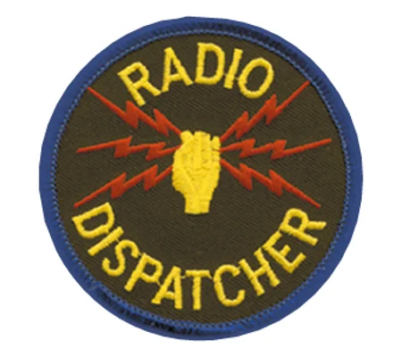 Radio Dispatcher Shoulder Patch