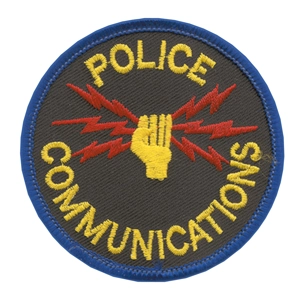 Police Communications Dispatcher Shoulder Patch