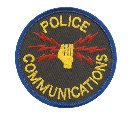 Police Communications Dispatcher Shoulder Patch