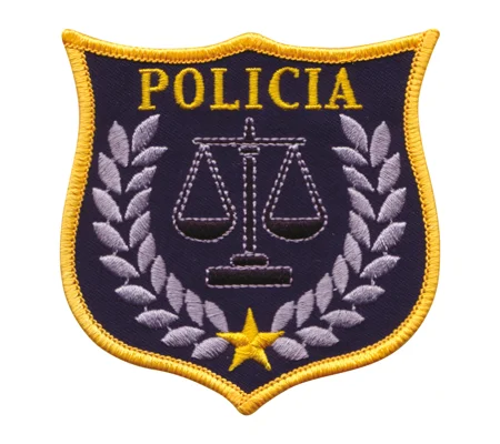 Policia Police Patrol Shoulder Patch