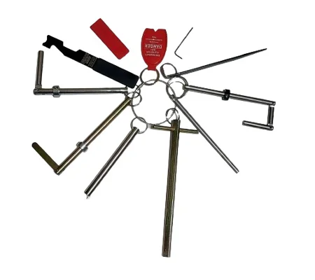 Firefighter Elevator Door Keys Tools Master Set