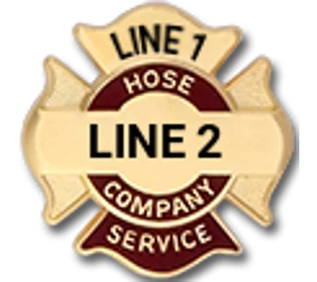 Custom Engraved Maltese Cross Tac Hose Company Service