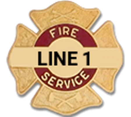 Custom Engraved Maltese Cross Tac Fire Service