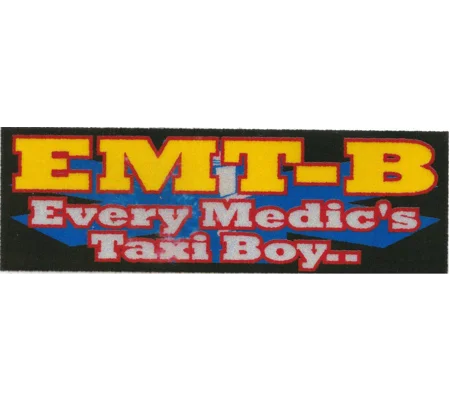 Every Medics Taxi Boy Scotchlite Helmet Sticker