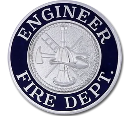 Round Disc Hat Pin Engineer