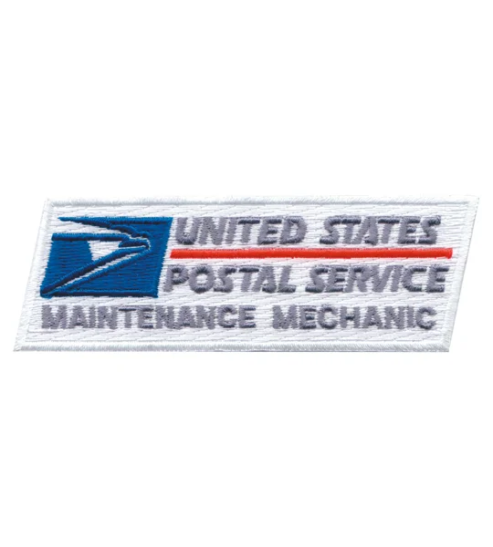 USPS United States Postal Service Patch Maintenance Mechanic