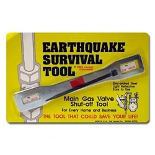 Gas Shutoff Tool Emergency Earthquake Survival Tool