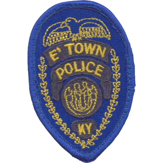 KY Kentucky State Elizabethtown Police Patch
