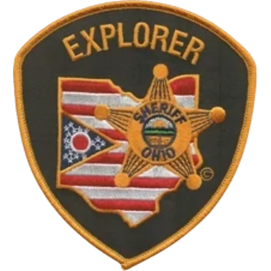 OH Buckeye Ohio State Sheriff Shoulder Patch Explorer
