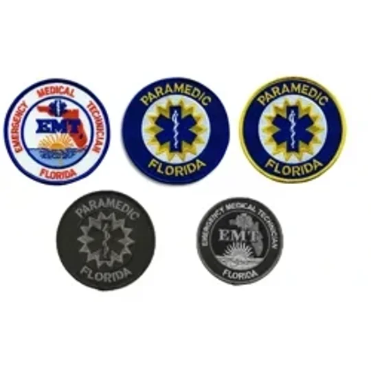 FL Florida EMT Emergency Medical Technician Patch Patch Collection