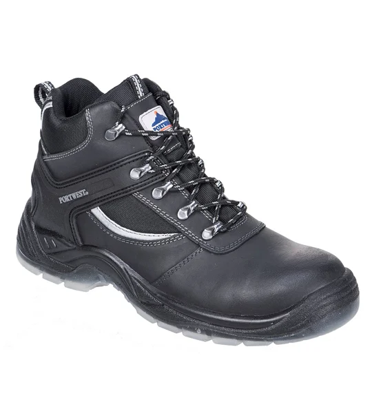 Steelite Mustang Boot Brown Steel Toe Black