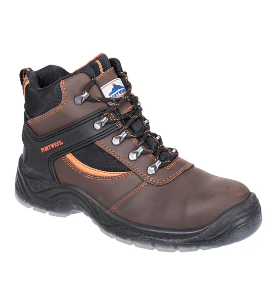 Steelite Mustang Boot Brown Steel Toe Brown
