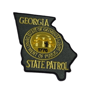 GA Georgia State Patrol Shoulder Patch Olive Drab Tactical