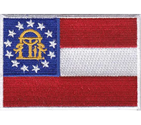 GA Georgia State Flag Patch