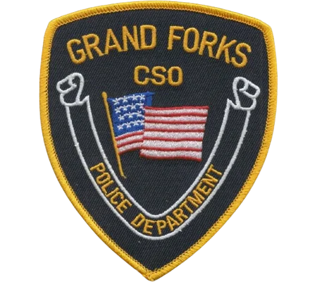 ND North Dakota State Grand Forks CSO Police Shoulder Patch