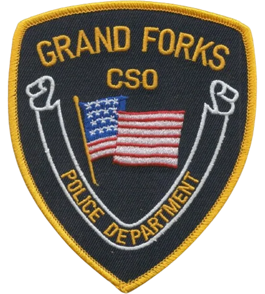ND North Dakota State Grand Forks CSO Police Shoulder Patch