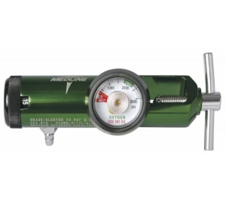 Oxygen Regulator Aluminum with Brass Core 15 LPM