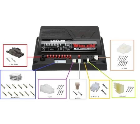 Whelen HHS3200 Complete Connector Kit