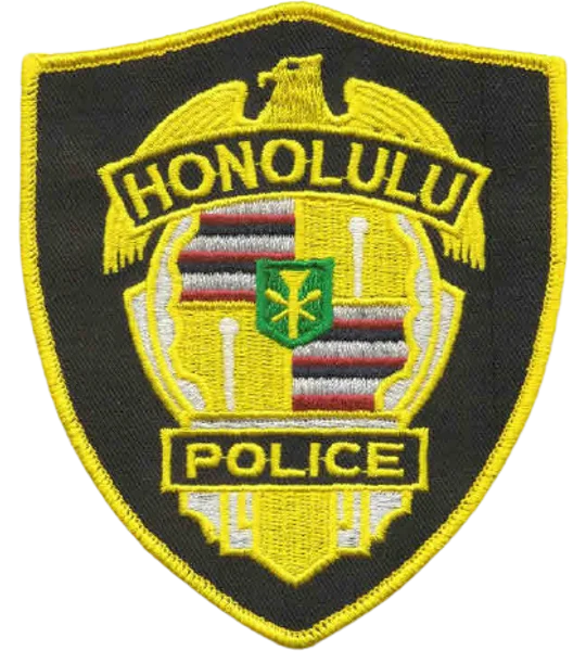 HI Hawaii State Honolulu Police Shoulder Patch
