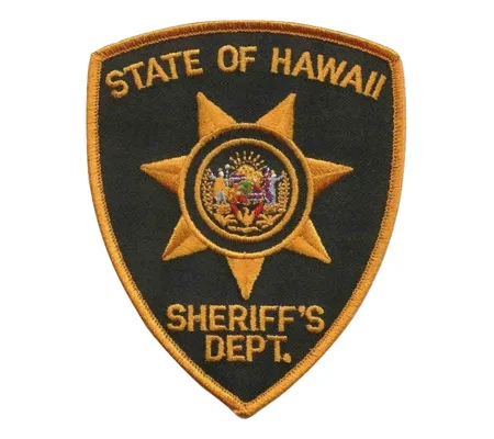 HI Hawaii State Sheriff Shoulder Patch