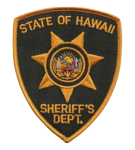 HI Hawaii State Sheriff Shoulder Patch
