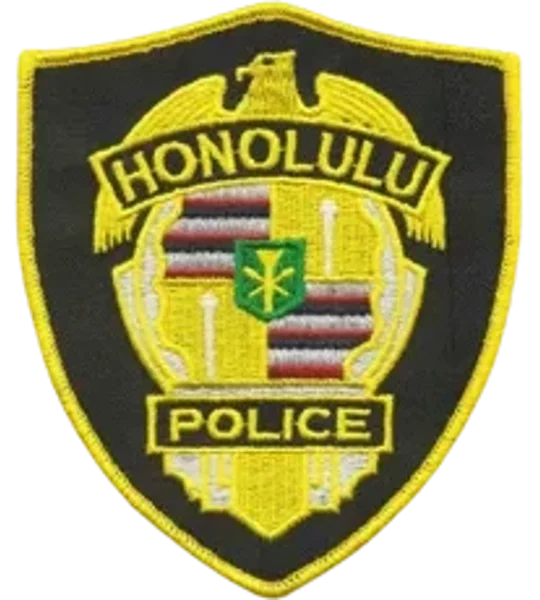 HI Hawaii State Honolulu Police Shoulder Patch