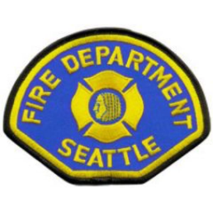 WA Washington State Seattle Fire Department Patch G on B