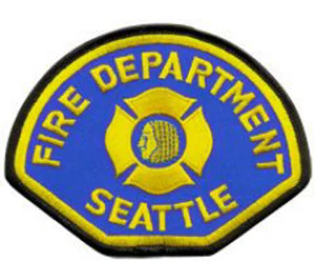 WA Washington State Seattle Fire Department Patch G on B